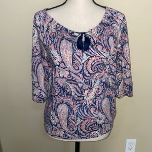 CHAPS Denim Ladies Blouse